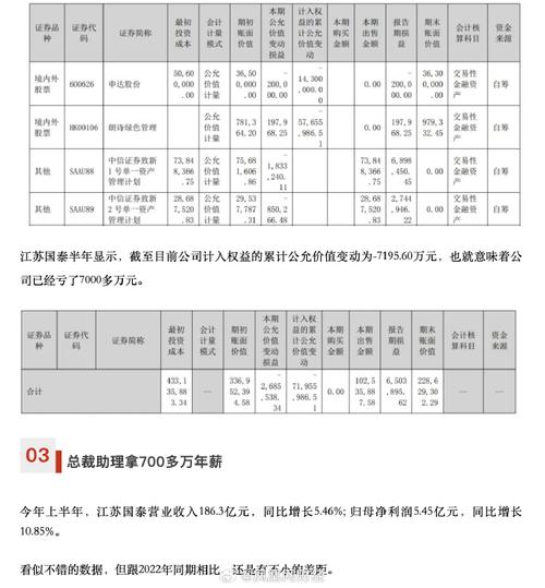 杠杆炒股_江苏国泰巨额理财计划_A股上市公司证券投资