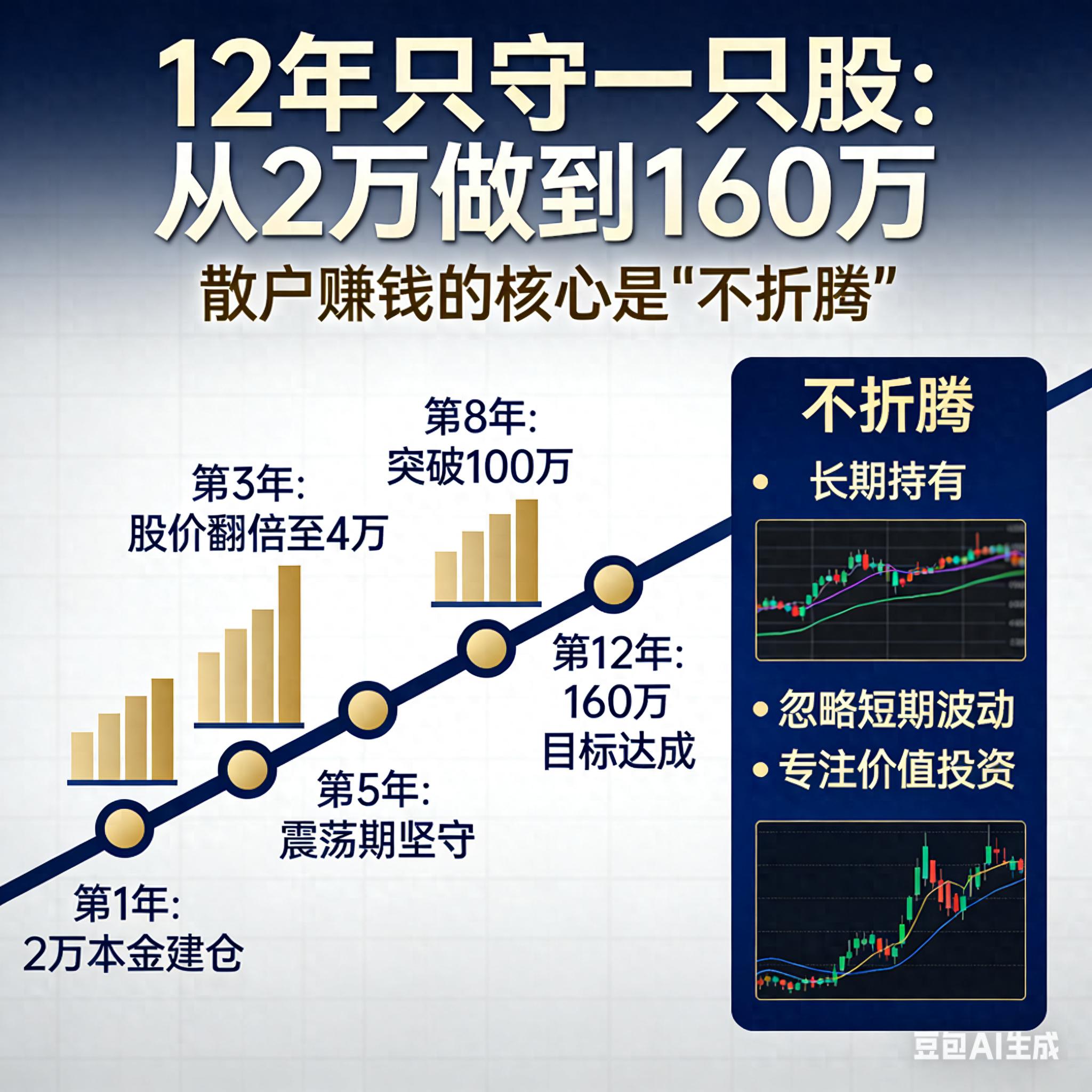 富深所配资真实案例：2万做到160万，只靠一只股反复做