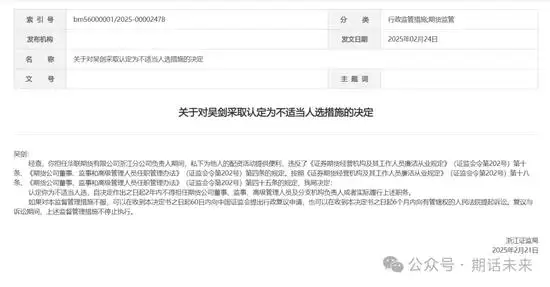 期货公司负责人非法配资被罚，杠杆配资公司风险警示